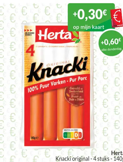 Promotie: Knacki original