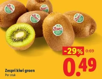 Aanbieding: Kiwi groen