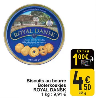 Offre: Biscuits au beurre / Boterkoekjes
