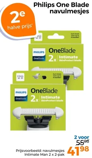 Aanbieding: One Blade navulmesjes