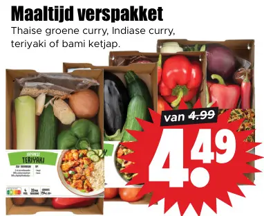 Aanbieding: Maaltijd verspakket