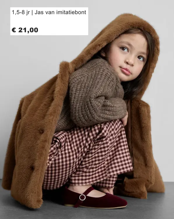 Promotie: Jas van imitatiebont