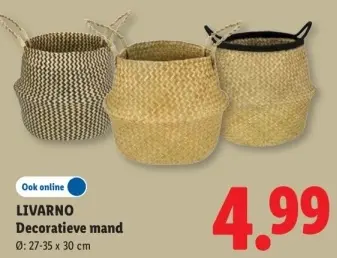 Aanbieding: Decoratieve mand
