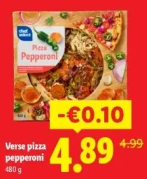 Aanbieding: Pizza Pepperoni