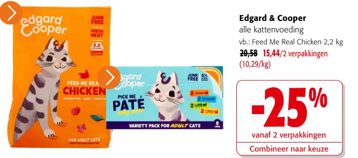Promotie: alle kattenvoeding