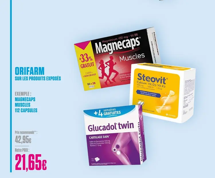 Offre: Magnecaps muscles
