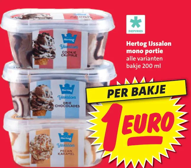 Aanbieding: IJssalon mono portie