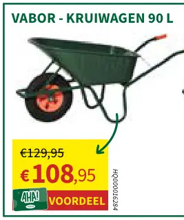 Promotie: Kruiwagen