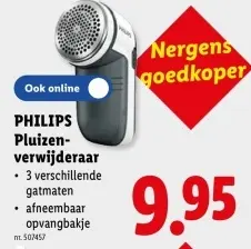 Promotie: Pluizenverwijderaar