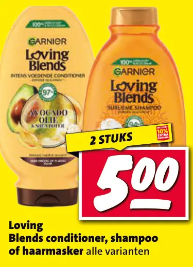 Aanbieding: Loving Blends conditioner, shampoo of haarmasker