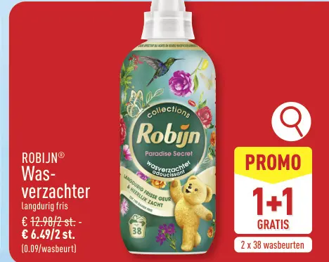 Promotie: Wasverzachter