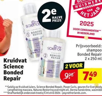 Aanbieding: Kruidvat Science Bonded Repair