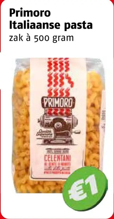 Aanbieding: Primoro Italiaanse pasta