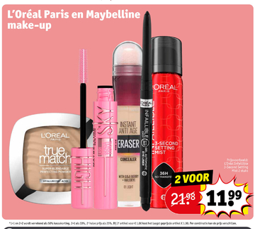 Aanbieding: L'Oréal Infaillible 3 - Second Setting Mist
