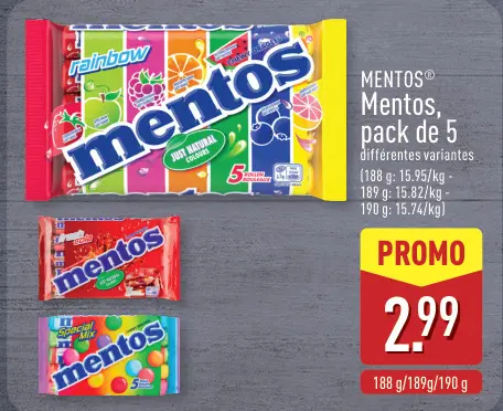 Offre: Mentos