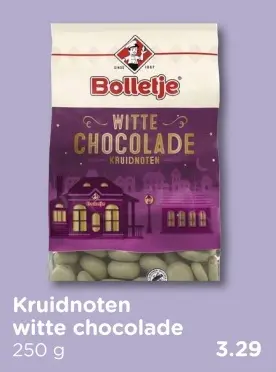 Aanbieding: Kruidnoten witte chocolade