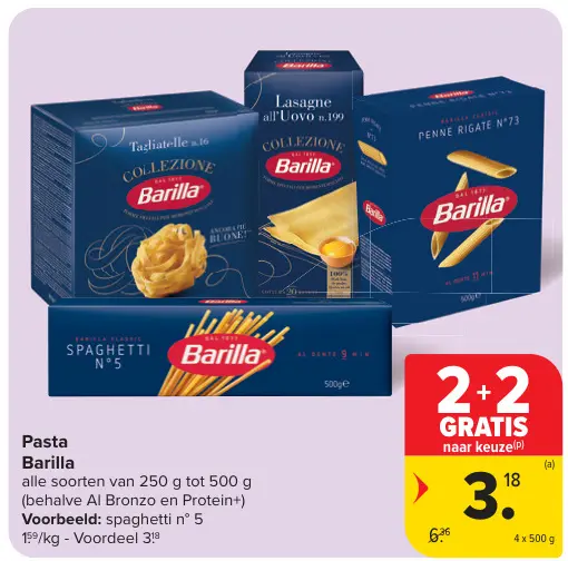 Promotie: Pasta