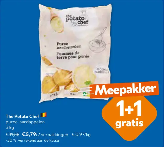 Promotie: Puree-aardappelen
