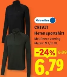 Aanbieding: Heren sportshirt