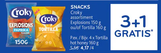 Offre: Snacks