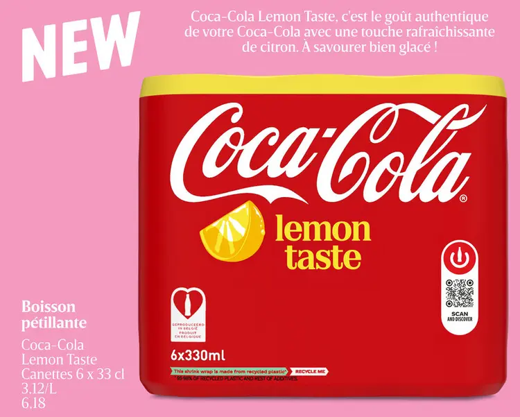 Offre: Boisson pétillante