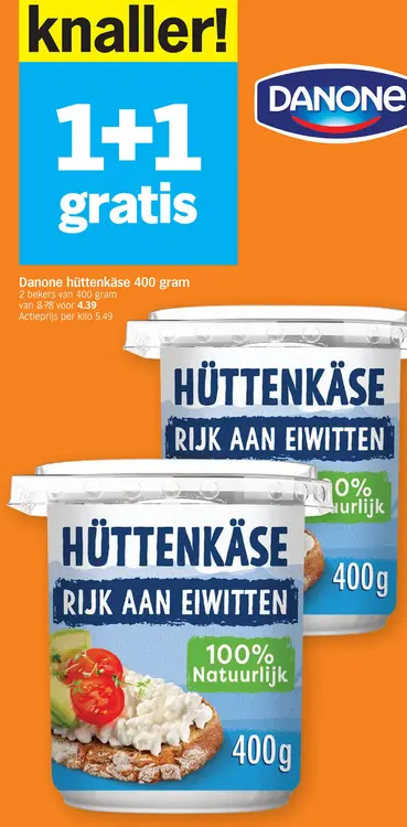 Aanbieding: hüttenkäse