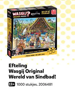 Aanbieding: Efteling Wasgij Original Wereld van Sindbad!