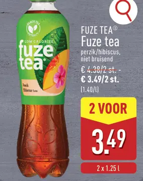 Promotie: Fuze tea