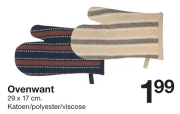 Aanbieding: Ovenwant