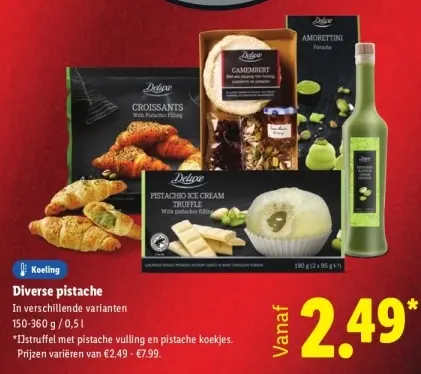Aanbieding: Diverse pistache
