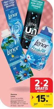 Offre: Gamme Lenor