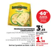 Offre: Fromage pasteurise