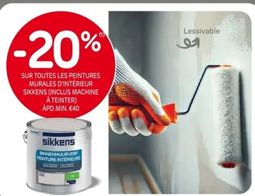 Offre: BINNENMUURVERF PEINTURE INTÉRIEURE