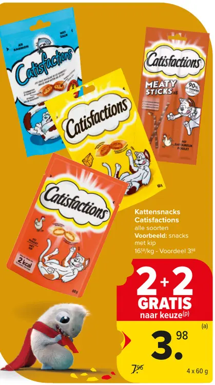 Promotie: Kattensnacks