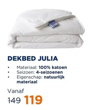 Aanbieding: Dekbed julia