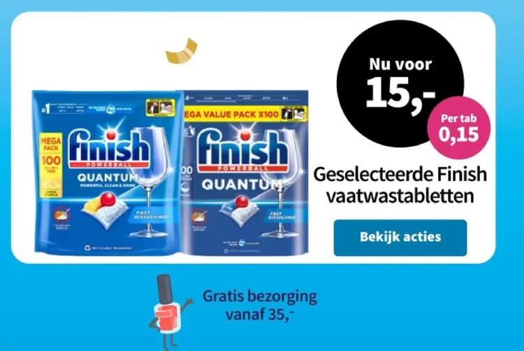 Aanbieding: Finish vaatwastabletten
