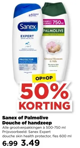 Aanbieding: Douche of handzeep