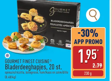 Promotie: Bladerdeeghapjes