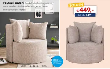 Aanbieding: Antoni fauteuil