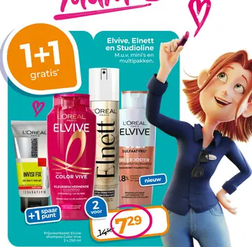 Aanbieding: Elvive, Elnett en Studioline