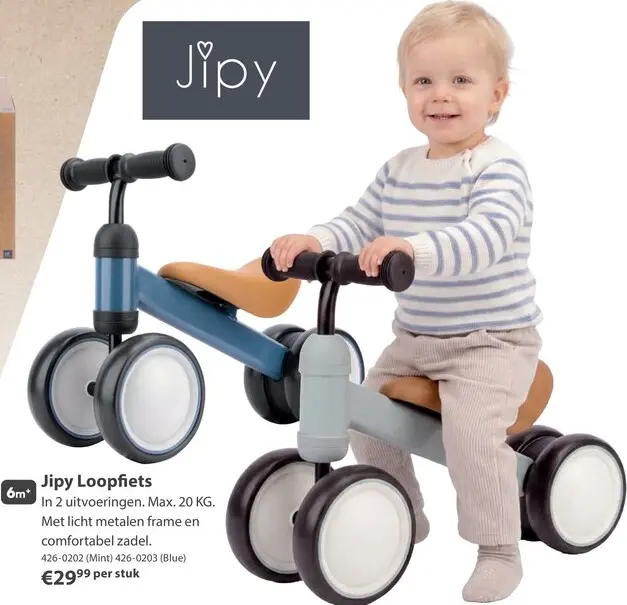 Aanbieding: Jipy Loopfiets