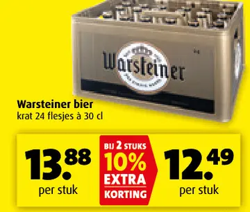 Aanbieding: Warsteiner bier