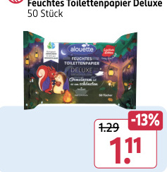 Aanbieding: Feuchtes Toilettenpapier Deluxe