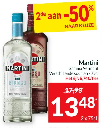 Promotie: Martini Gamma Vermout