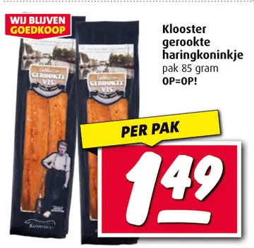 Aanbieding: Klooster gerookte haringkoninkje