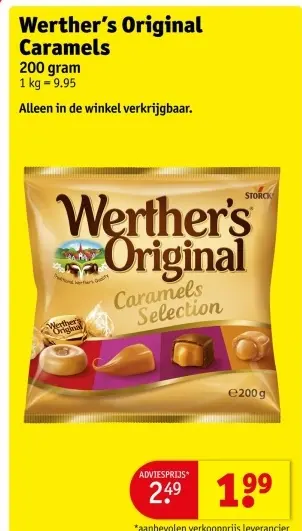 Promotie: Werther's Original Caramels