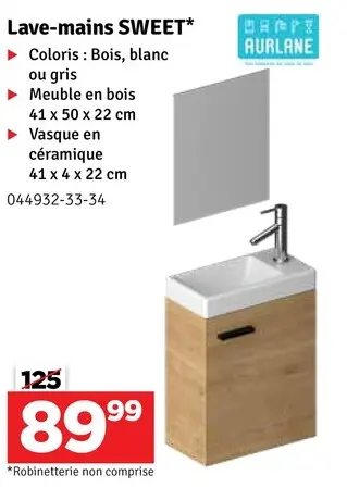 Offre: Lave-mains SWEET