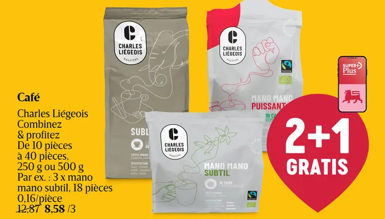 Offre: Café Charles Liégeois