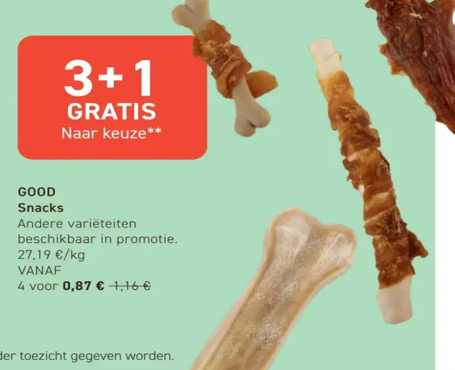 Promotie: Snacks