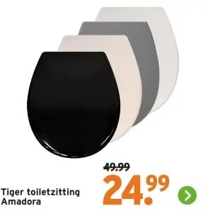 Aanbieding: Tiger toiletzitting Amadora